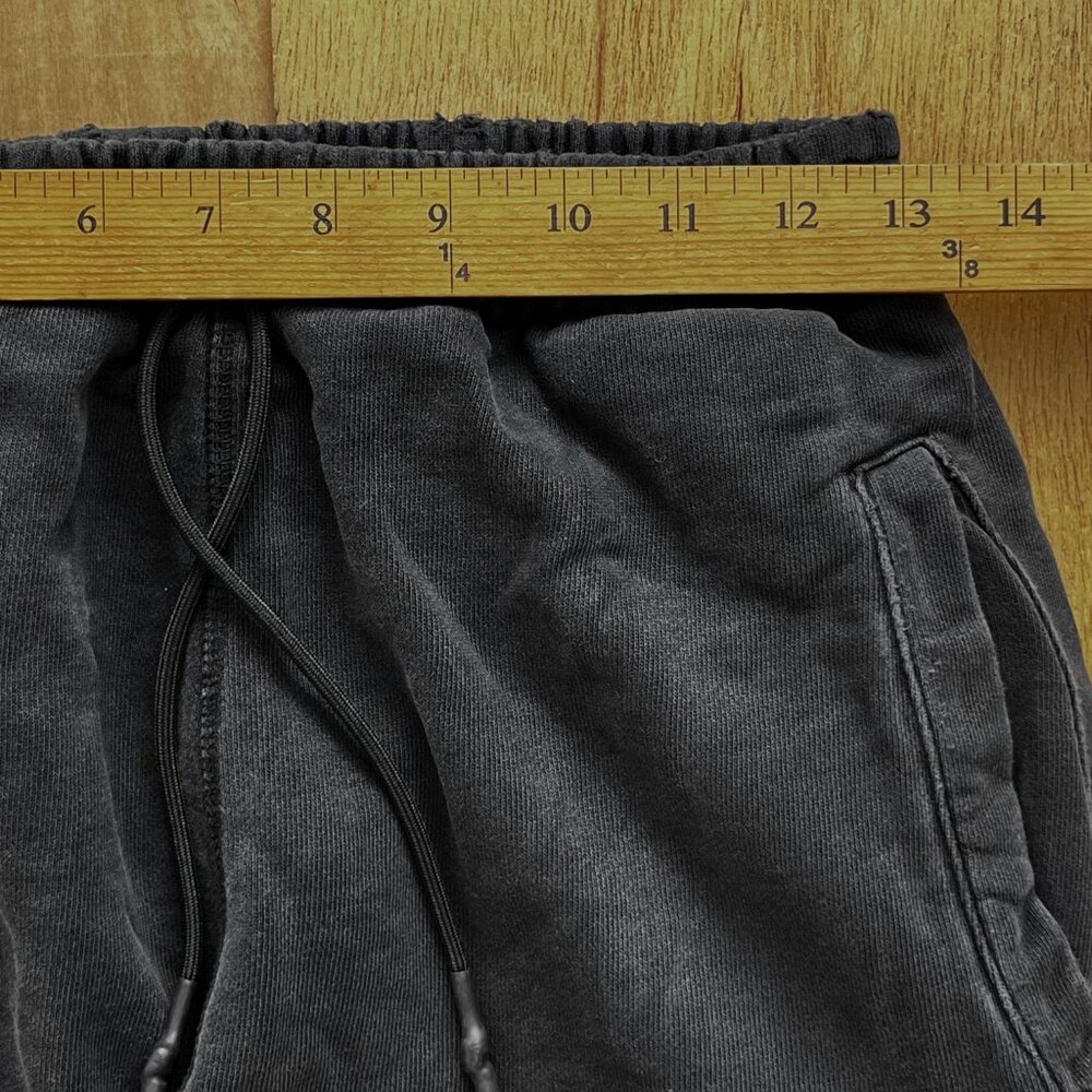 YOUNG LA SWEATPANTS JOGGERS WOMEN’S sz L Gray Drawstring High Rise - Picture 10 of 13